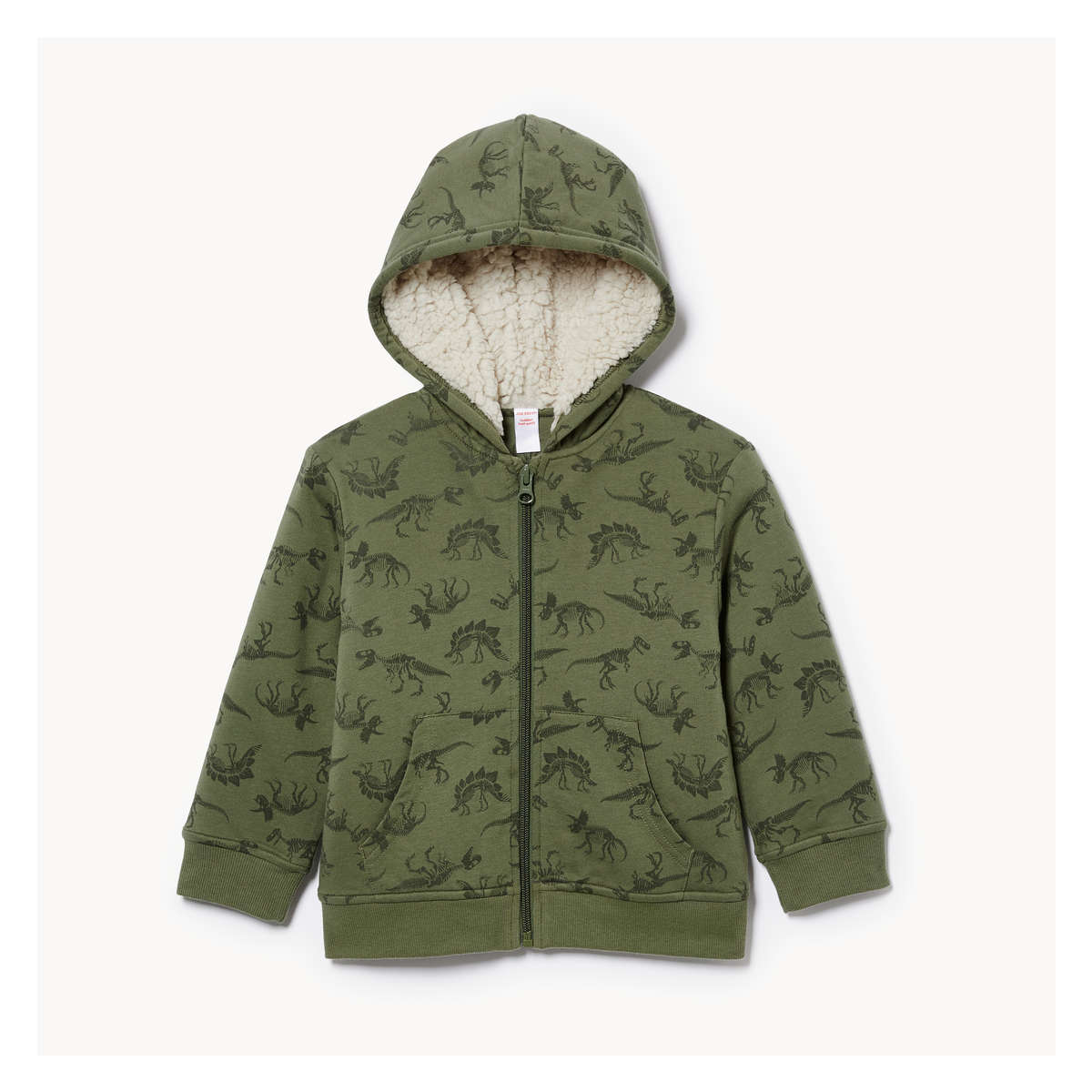 Boys fleece lined hoodie sale